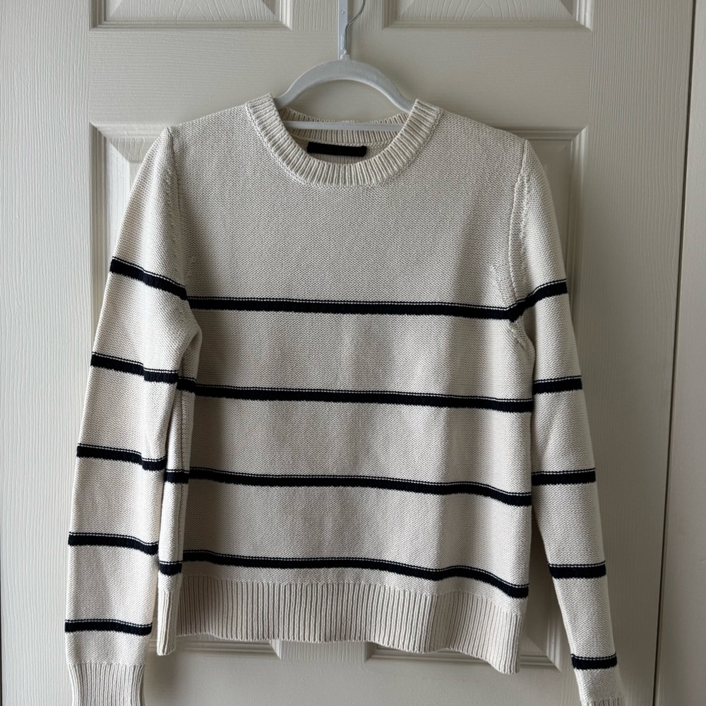 Jenni Kayne Cotton Cashmere Blend Striped